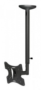 Кронштейн для телевизора Arm Media LCD-1000 черный 10"-37" макс.30кг потолочный поворот и наклон