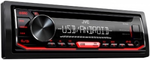 Автомагнитола CD JVC KD-R492M 1DIN 4x50Вт